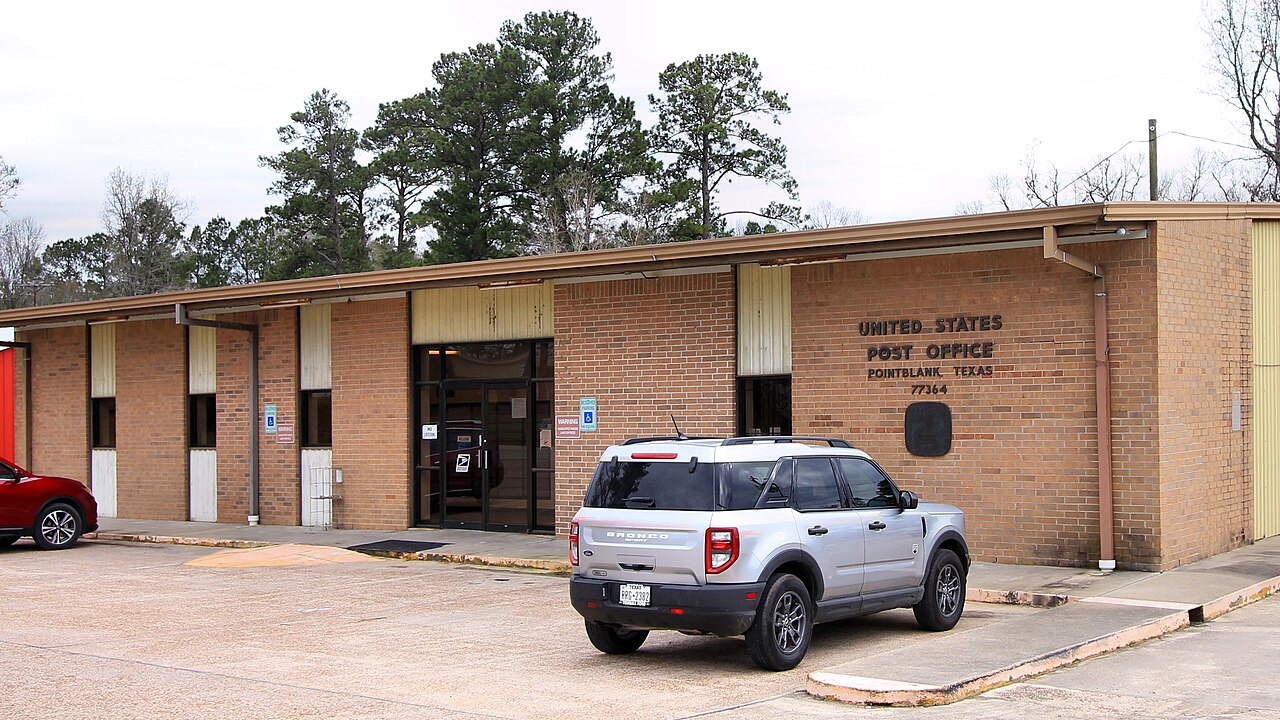 The post office at Point Blank.